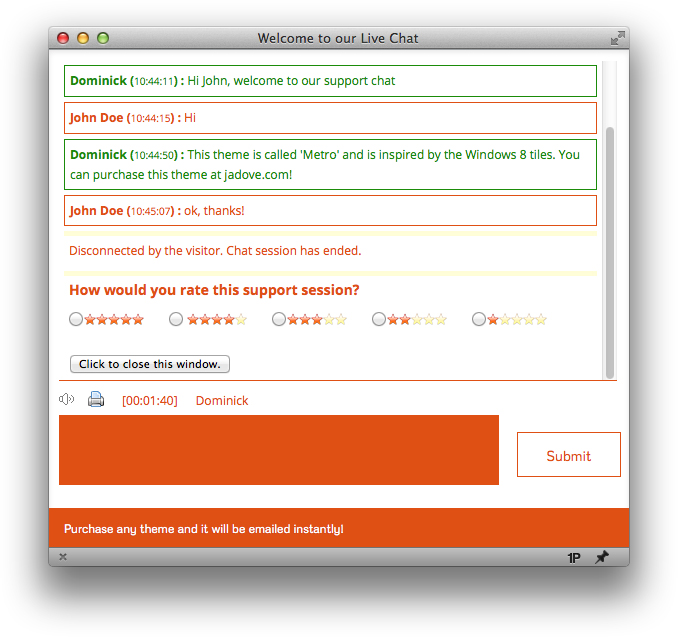 Layouts for php live support-screen2-jpg