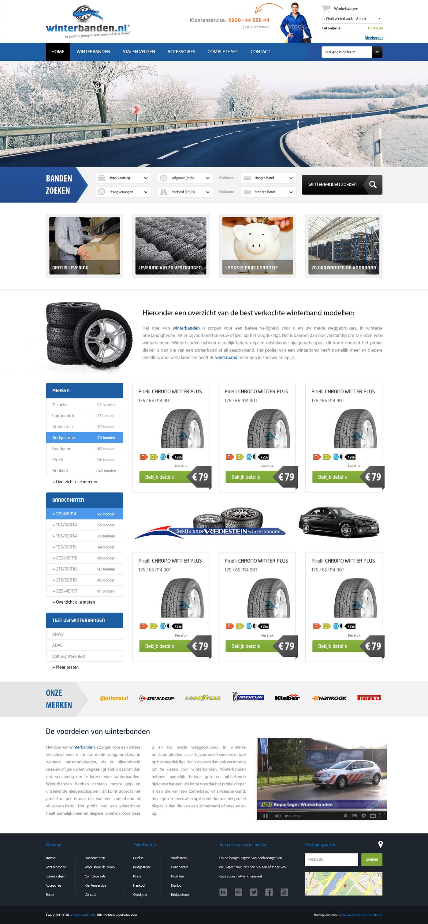 Design veiling -  Volledige webpagina design naar keus.-winterbanden-jpg