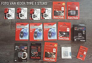 214 Geheugenkaarten, Sandisk, Kingston, w.v.p. 2150,- bieden vanaf 400,- !-01-jpg