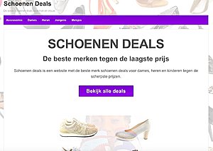 Kant en klare wordpress responsive website in uw branche GEEN RESERVE-schoenen-deals-jpg