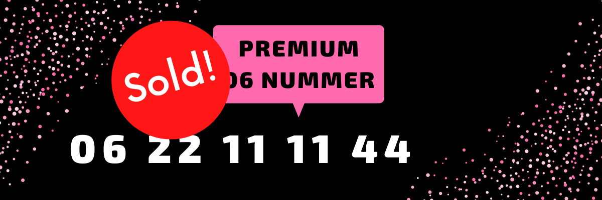 [VERKOCHT] 06 22 11 11 44 - Premium Tel. Nummer Dat Niemand Vergeet-06-sold-png