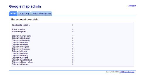 Google map admin module-status-jpg