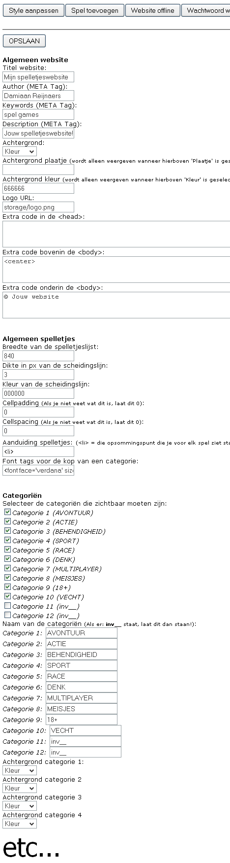 Zeer uitgebreid spellen systeem met admin en veel functies-screen3-png