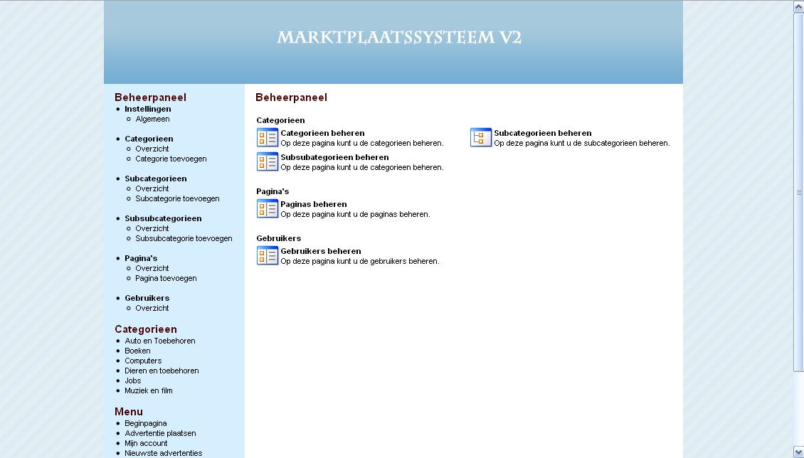 Marktplaats-systeem V2 - OOP/PHP5/SEO - NU 50E!-markt1-jpg