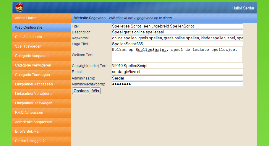 Uniek Uitbegreid Spelletjes Script-admin-png