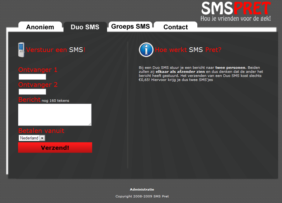 SMS-systeem-smspret-screenshot-png