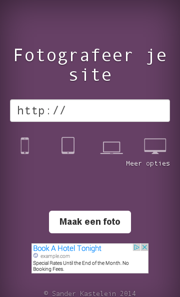 Exclusieve verkoop rechten &quot;Fotografeer je site&quot; script-phone-png