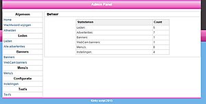 Kinky Clone PHP Script met CMS en makkelijk aan te passen naar eigen wensen-kinky-script-admin-jpg