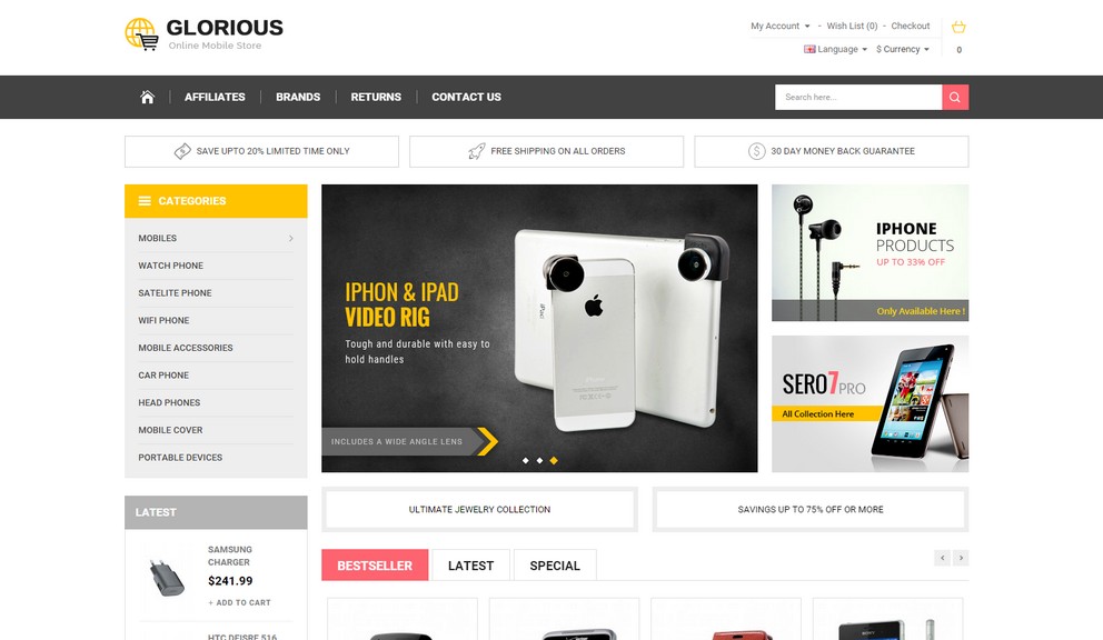 Dagdeal: Opencart webshop incl. theme 220,--3245341-jpg