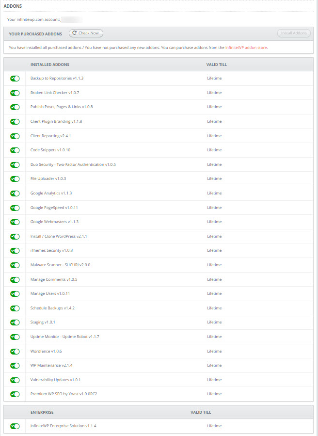Lifetime license voor InfiniteWP (Beheer al je WordPress websites in 1 dashboard)-2016-08-16_12-jpg