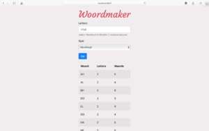 PHP Woordzoeker voor oa. Wordfeud/WordOn/kruiswoordpuzzels-schermafbeelding-2018-om-png