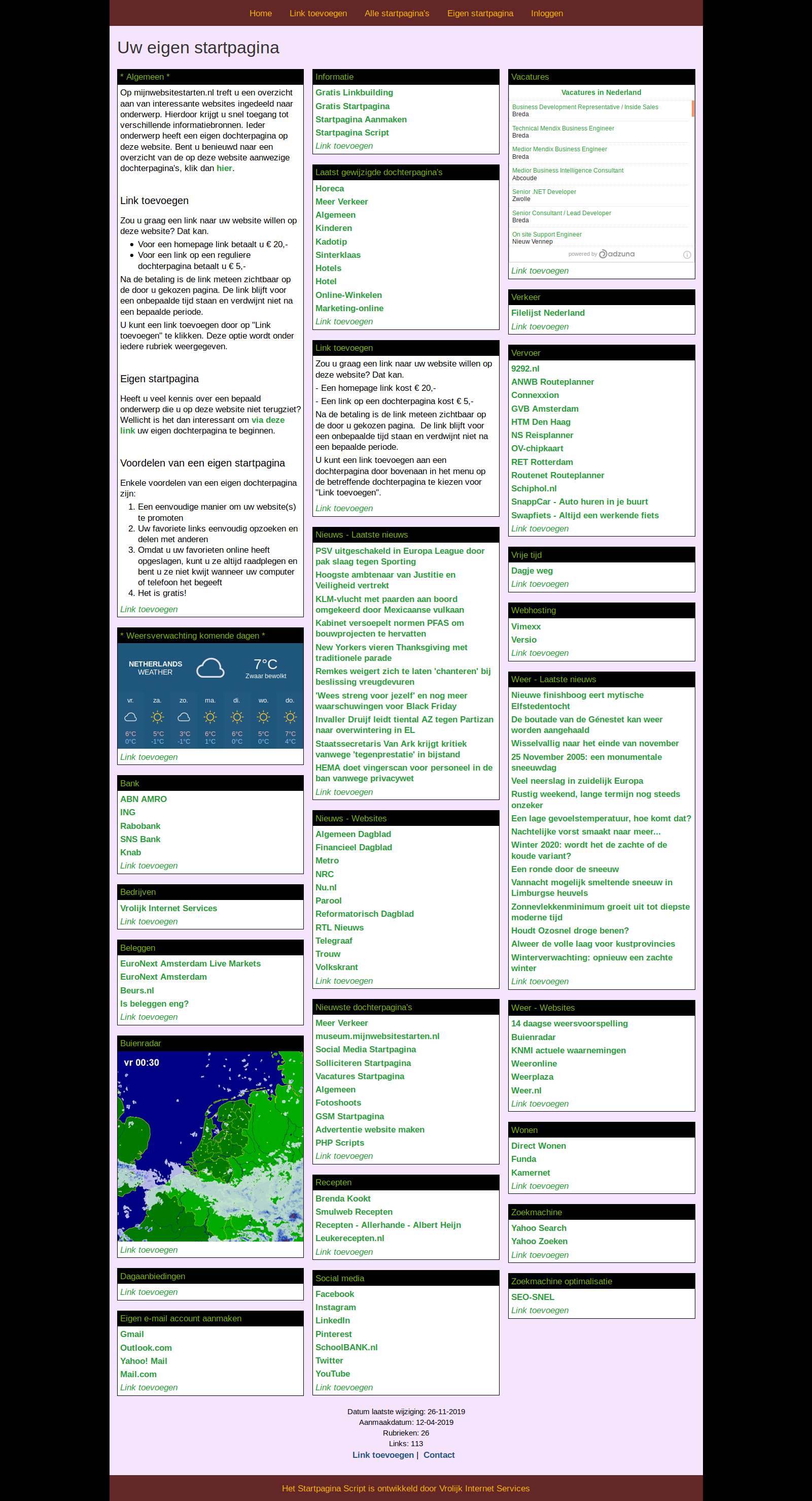 Modern Startpagina Script Te Koop - Met Mogelijkheid Tot Links Verkopen-startpagina-script-mijnwebsitestarten-png