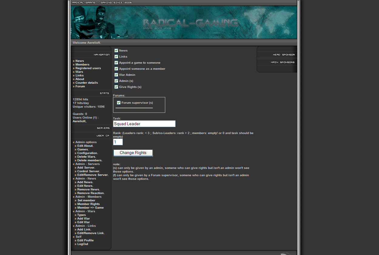 Clan Content Managment System-rdadmin1-jpg