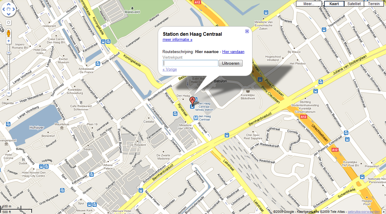 Google maps met route-google-maps-jpg