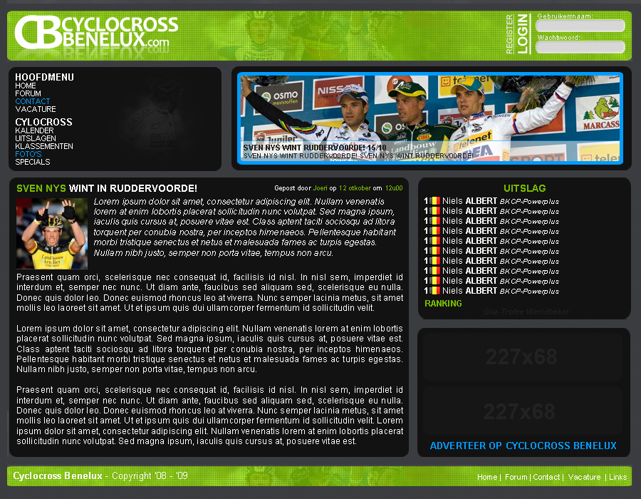 Vraag: Prijsvergelijking van script-design-cyclocross-tekst-png