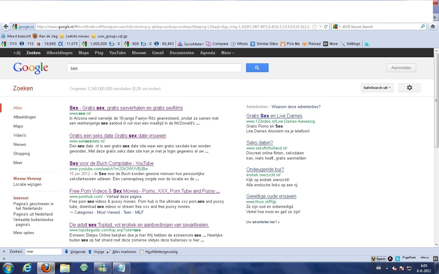 Domein.nl | 500 bez/dag-eensexdat-google-rank-jpg