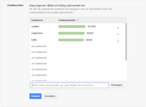 Zoekvolumes in Google Keywordplanner nog steeds inzichtbaar-knipsel-png