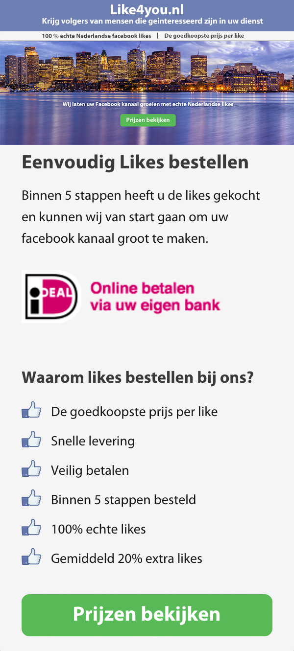 Echte Nederlandse Facebook likes kopen - Laagste prijs garantie-sitedeals-jpg