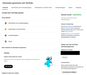 VEILING: Monetized &amp; Aged YouTube Kanaal Te Koop-monetized-png