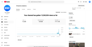 VEILING: YouTube Kanaal 110K Abonnees-png