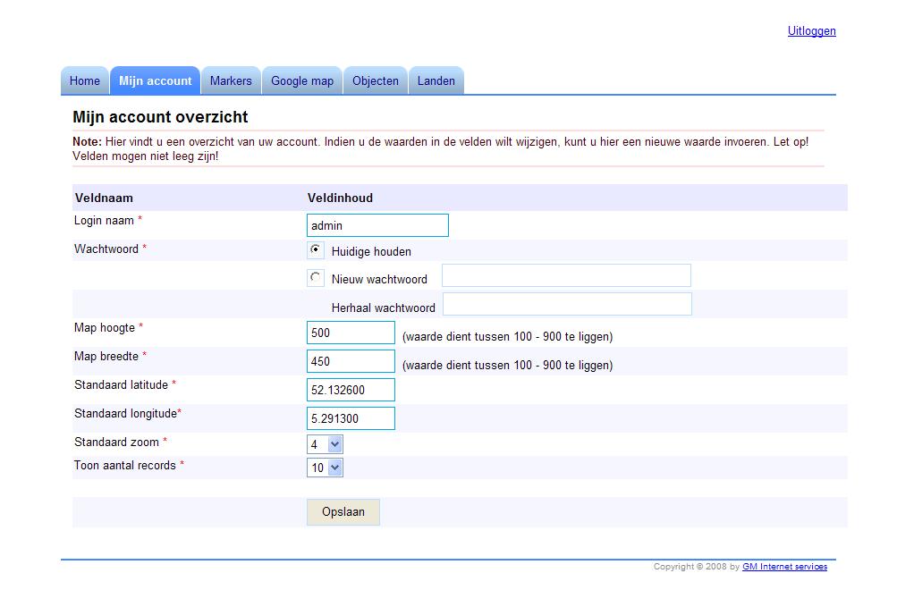 Google map admin module-admin-jpg