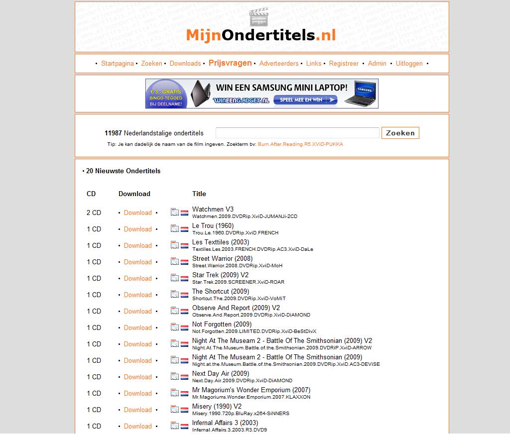 MijnOndertitels.nl | 750 bez/dag | Inkomsten op aanvraag-website-jpg
