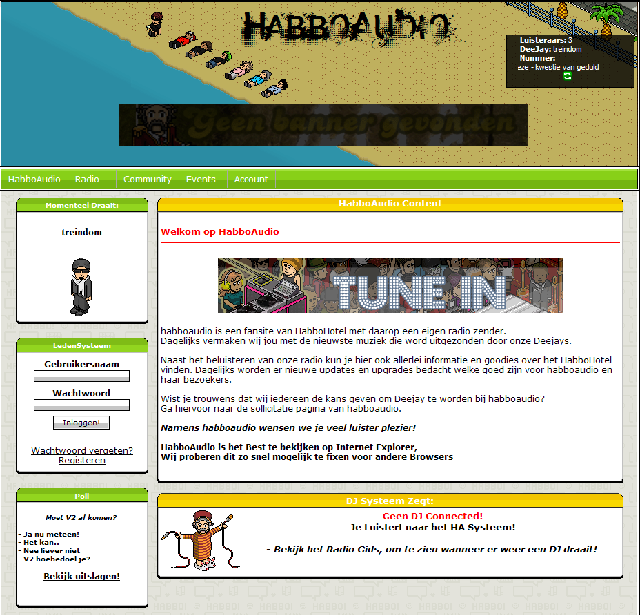 HabboAudio.nl bekende radio website!-screenv1-png