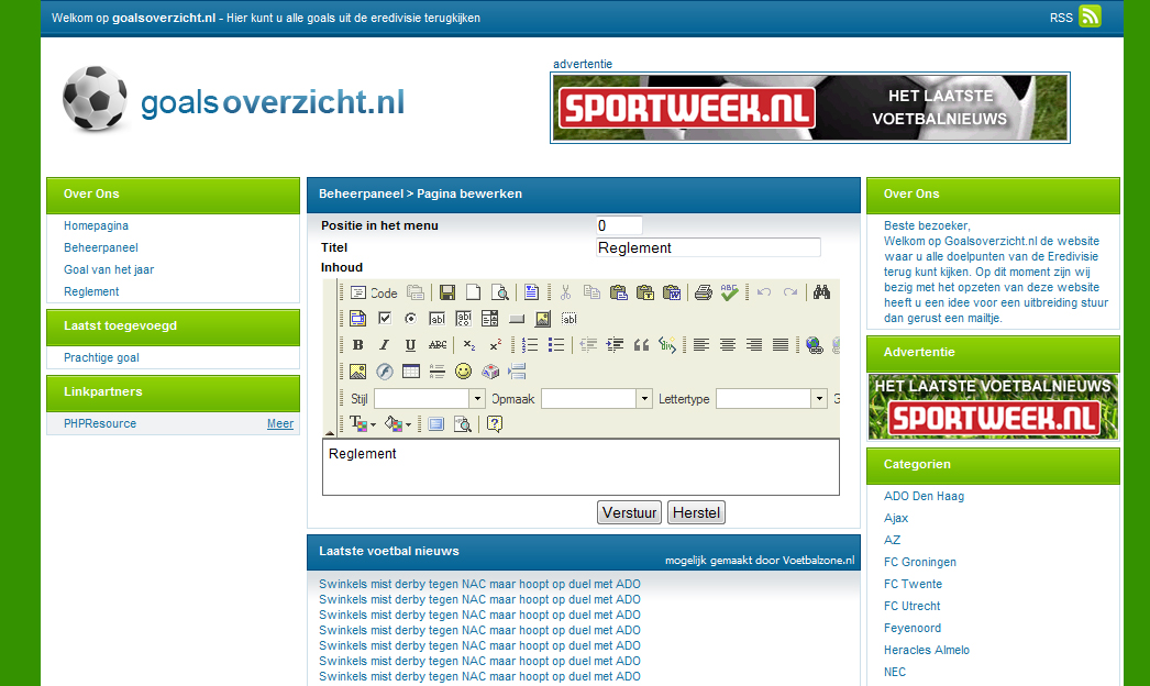 complete voetbalfilmpjews website-paginawijzigen-jpg