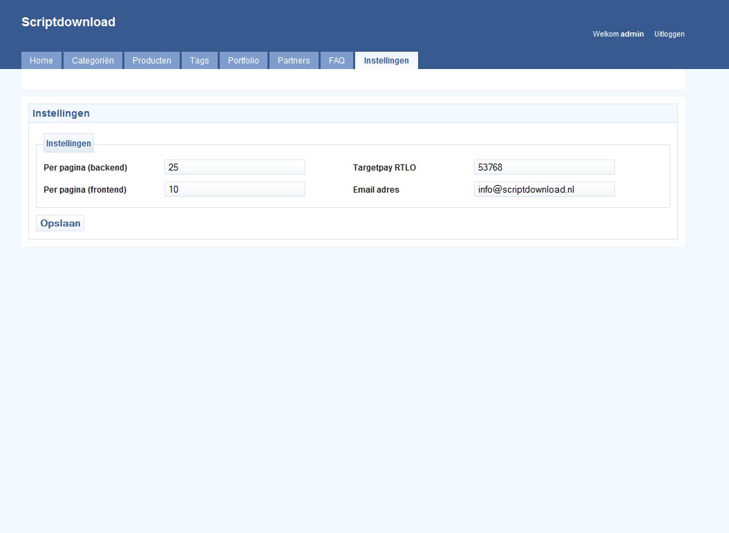 scriptdownload.nl l 20 bezoekers l 40 p/m-admin-instellingen-jpg