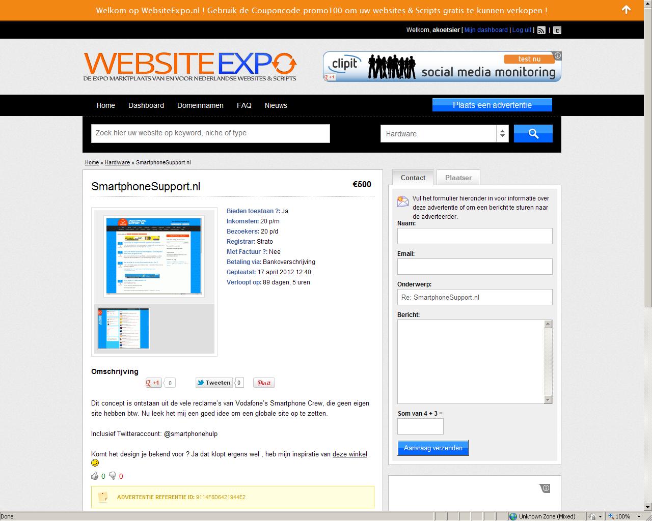 Nieuw! |Domein &amp; Website (Expo) Marktplaats!-screen3-jpg