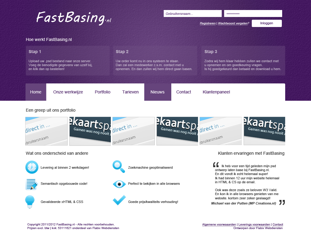 FastBasing.nl complete website met uniek design incl. basing!-fastbasing-png