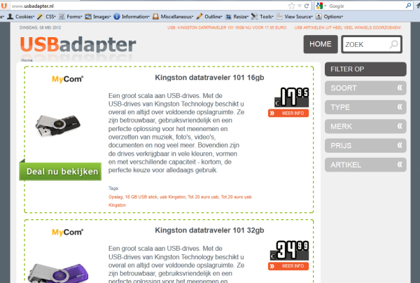 usbadapter.nl | affiliate website-usbadapter-png