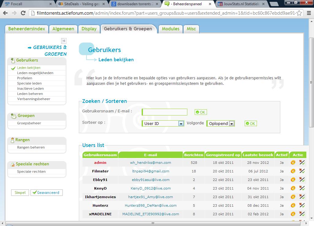 filmtorrents.actieforum.com/forum | 6791 leden!-actieforumgebruikers-jpg