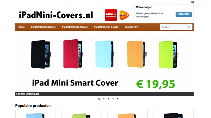 Webwinkel iPad Mini Covers (+ voorraad en startklaar)-schermafbeelding-png