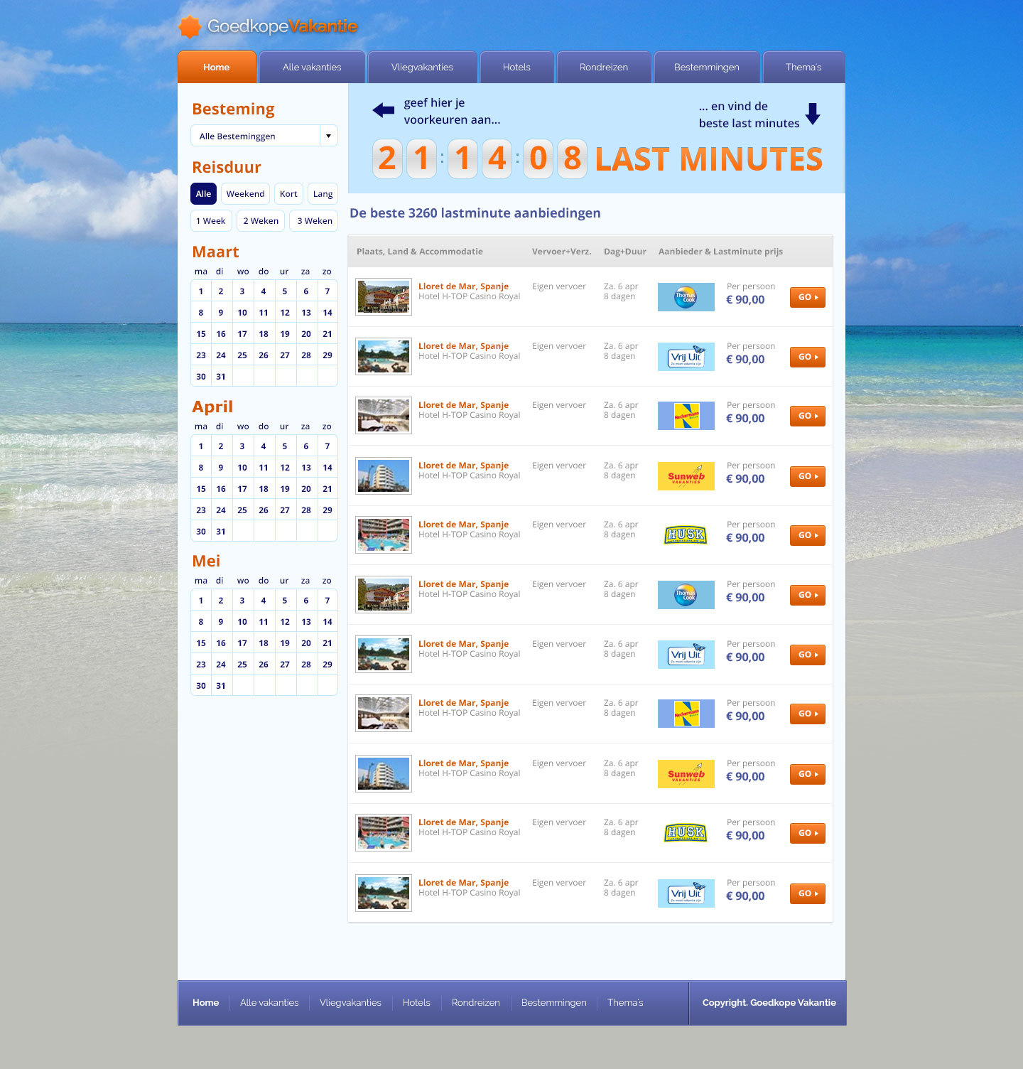 Goedkopevakantie.net | 22.200 Exact | Incl Premium ontwerp-lastminutes-jpg