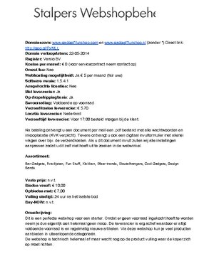 Gadget*FunShop.com EN .nl | Met leuke dropshipper! + instelservice-verkoopgadgetfunshop-comen-pdf