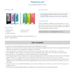 SMS &amp; Win systeem incl domeinnaam ipadwinnen.com-ipadwinnen-2013-28_14-png