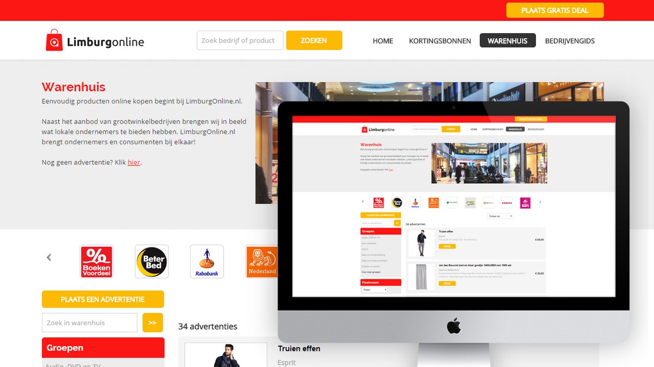 Online warenhuis | Kortingsbonnen | Bedrijvengids | Limburg-lo-warenhuis-screen-jpg