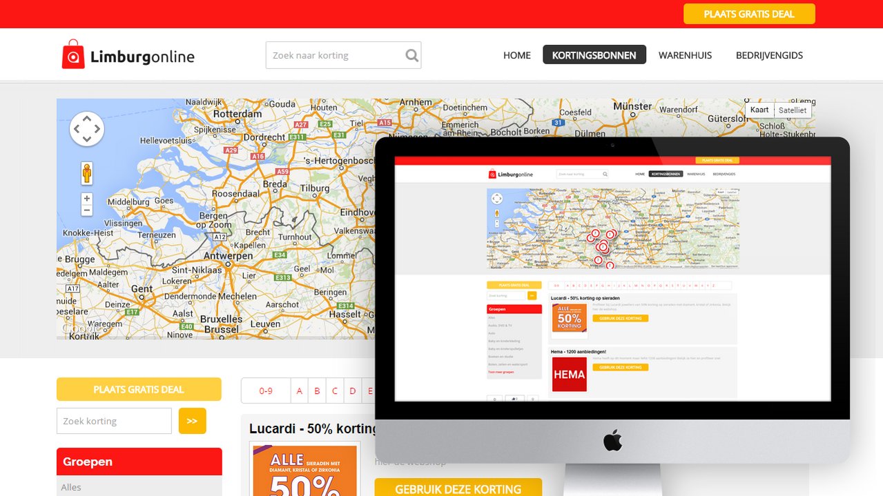 Online warenhuis | Kortingsbonnen | Bedrijvengids | Limburg-lo-kortingsbonnen-marks-screen-jpg