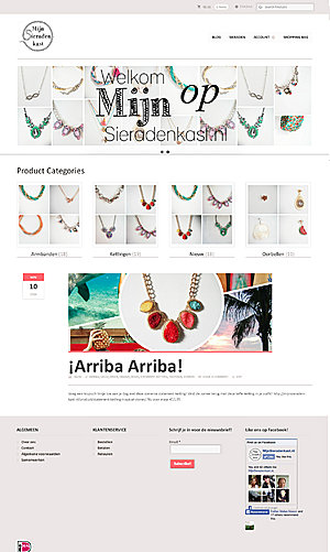 Trendy sieradenwebshop incl dropshipper | www.mijnsieradenkast.nl | 100 bezoekers p.m-mijnsieradenkast-website_home-jpg