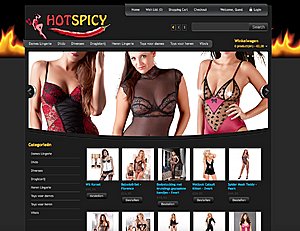 Branding domein www.hotspicy.nl met uniek en mooie design NO RESERVE dropshipping-hotspicyadv-jpg