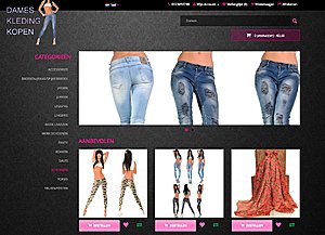 Kant en klare webshop premium EMD domein kleding industrie NO RESERVE-dameskleding-jpg