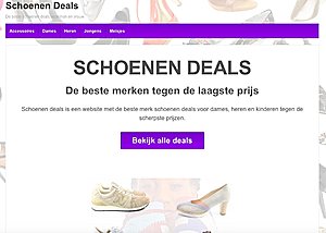 Affiliate merk schoenen website autofeed kant en klaar om te starten NO RESERVE-schoenen-deals-jpg