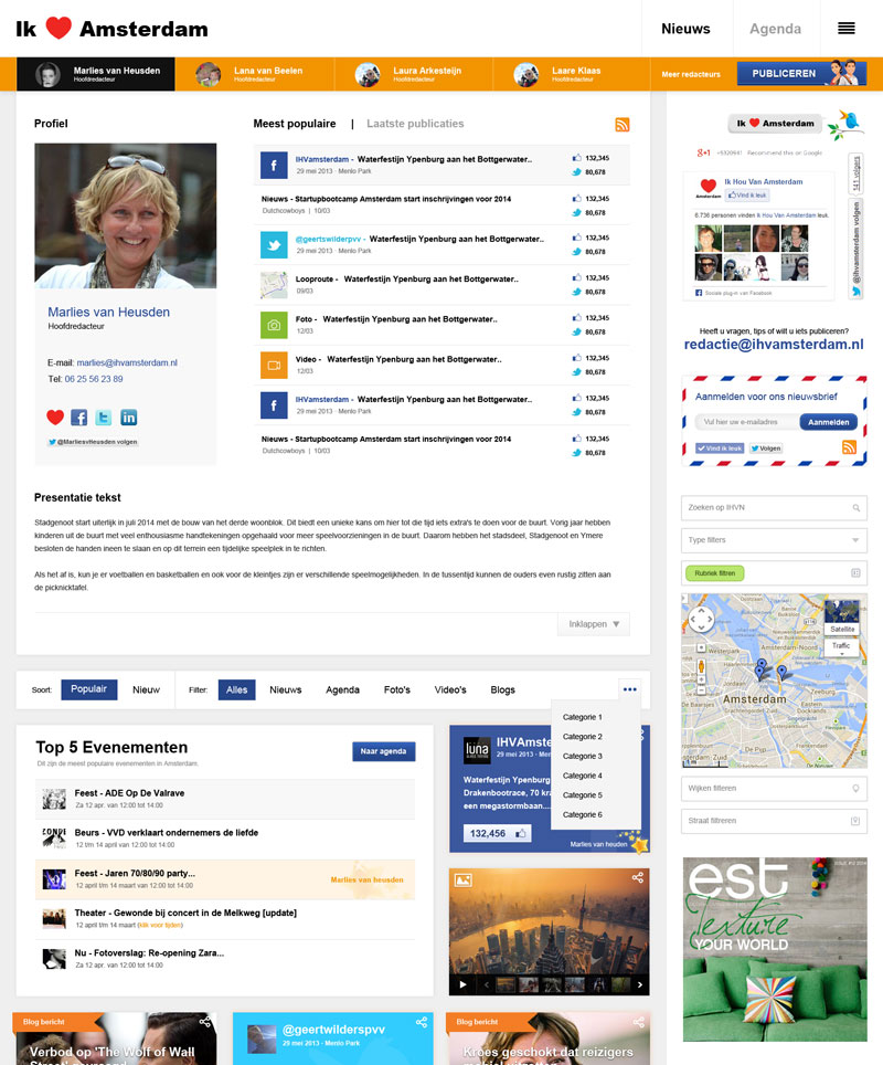 Te koop: 'I Love City' City Marketing Platform (inclusief design)-design-concept-jpg