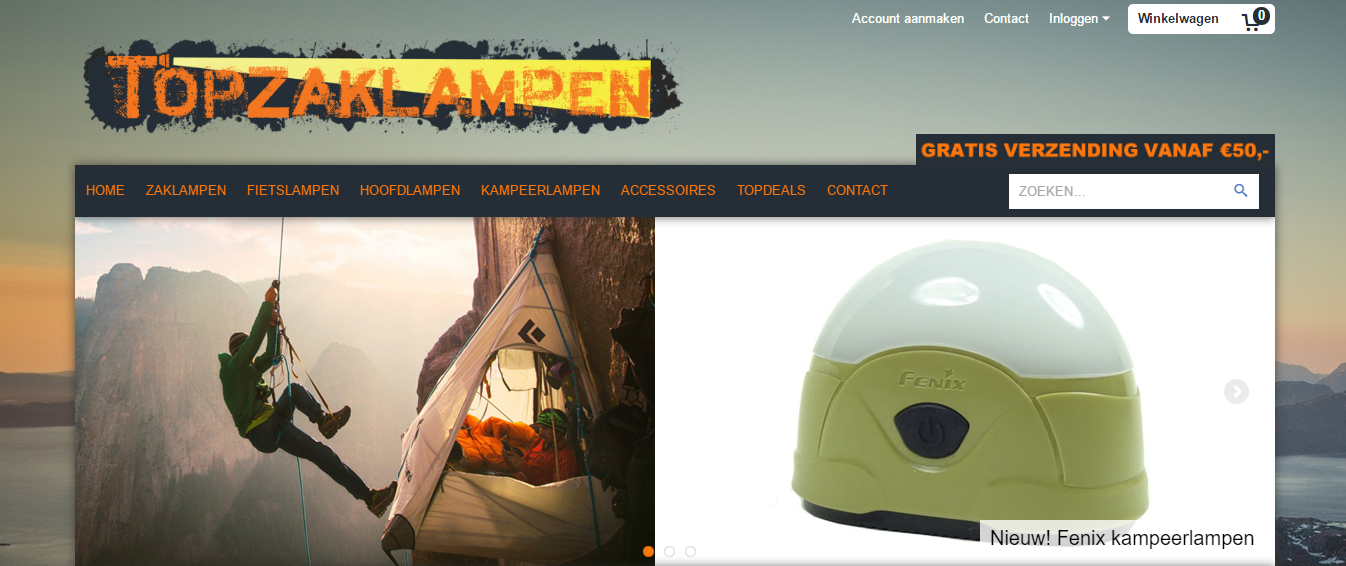 Kant en klare webshop voor professionele zaklampen-topzaklampen-png