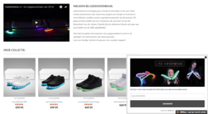 Ledschoenen.nl Te koopl - Incl. Dropshippingsysteem-schermafbeelding-2016-om-png