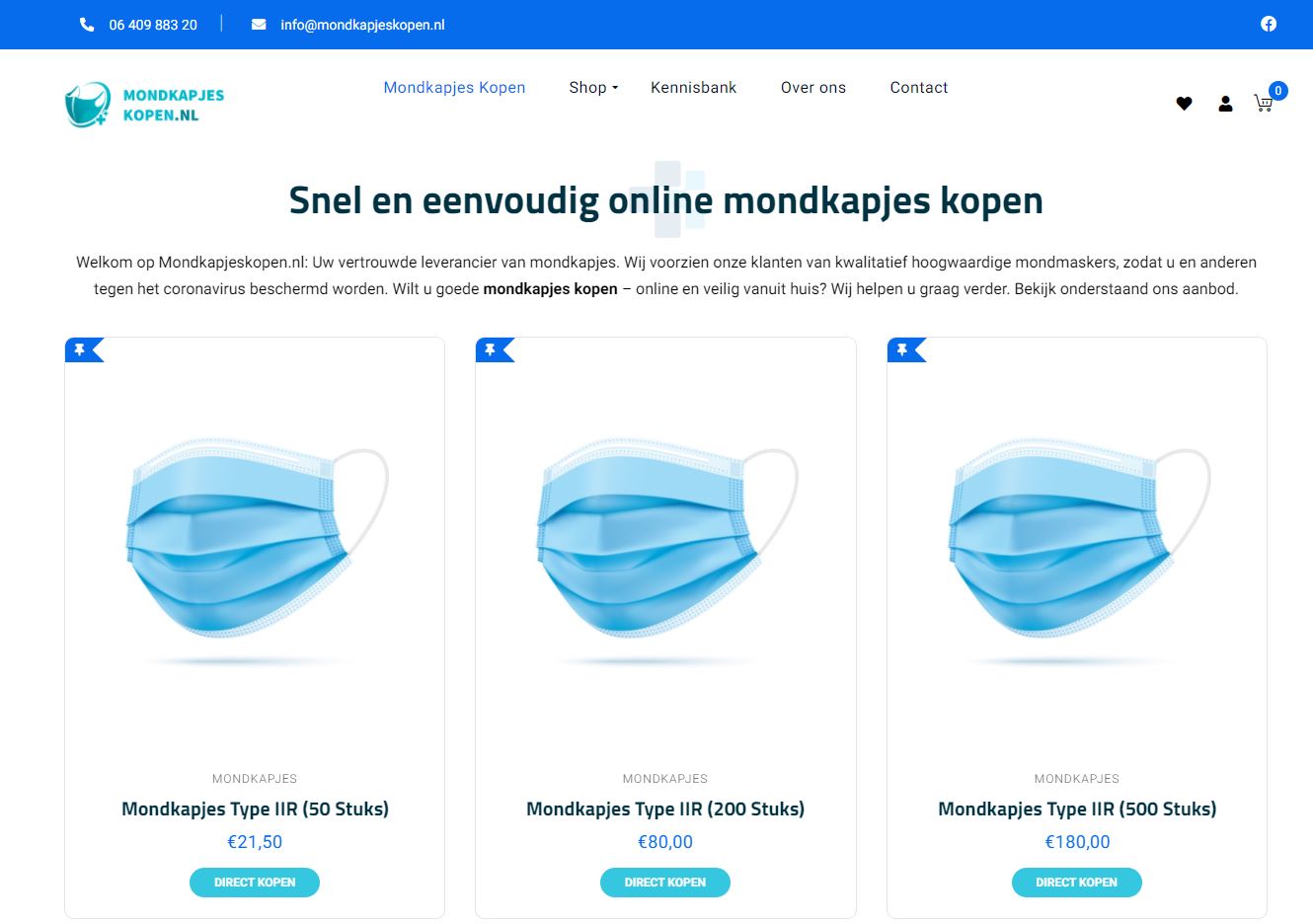 (VERKOCHT!) Mondkapjeskopen.nl || Kant-En-Klare Shop Met Veel Potentie-mondkapjes-jpg