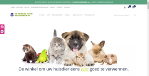 Uitstekende geautomatiseerde Dierenwinkel dewinkelvoorhuisdieren.nl-shop-png