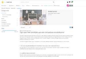 Uitstekende geautomatiseerde meubelen webwinkel dailyfurniture.nl-kinderkamer-png