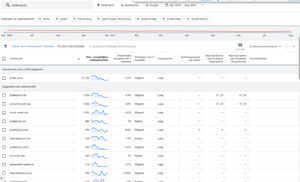 TeKoop: Pirate-proxy.com website - 27.000 volume - Top posities - 600+ uniek p/d-keywords-png